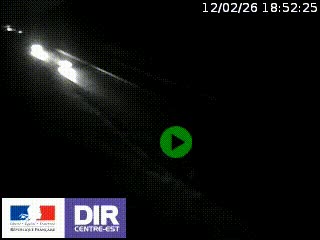 <h2>Webcam au niveau du col de Bois Clair à hauteur de Cluny sur la N79. Vue orientée vers Mâcon</h2>