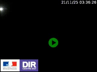 <h2>Webcam au niveau du col de Bois Clair à hauteur de Cluny sur la N79. Vue orientée vers Mâcon</h2>