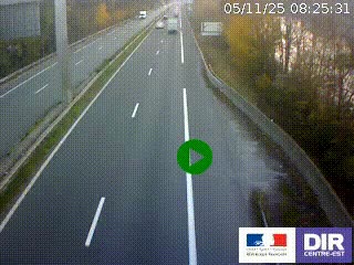 Webcam sur la nationale N90 à Gilly-sur-Isère, en direction et à proximité d'Albertville