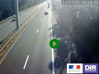 Webcam sur la nationale N90 à Gilly-sur-Isère, en direction et à proximité d'Albertville