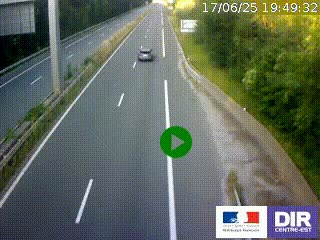 Webcam sur la nationale N90 à Gilly-sur-Isère, en direction et à proximité d'Albertville