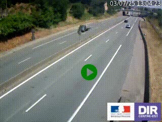 <h2>Caméra autoroutière sur l'A47 à hauteur de Givors, a proximité de Lyon. La webcam est orientée vers Lyon</h2>
