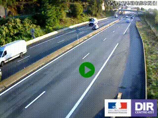 <h2>Caméra autoroutière sur l'A47 à hauteur de Givors, a proximité de Lyon. La webcam est orientée vers Lyon</h2>
