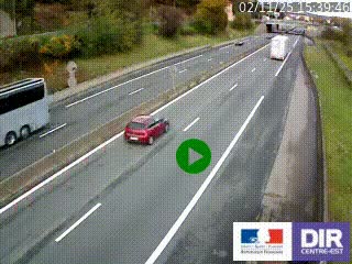 <h2>Caméra autoroutière sur l'A47 à hauteur de Givors, a proximité de Lyon. La webcam est orientée vers Lyon</h2>