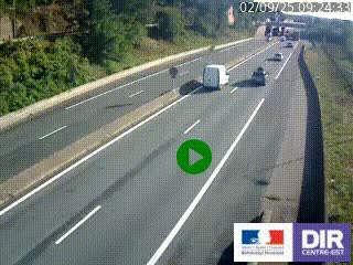 <h2>Caméra autoroutière sur l'A47 à hauteur de Givors, a proximité de Lyon. La webcam est orientée vers Lyon</h2>