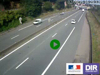 <h2>Caméra autoroutière sur l'A47 à hauteur de Givors, a proximité de Lyon. La webcam est orientée vers Lyon</h2>