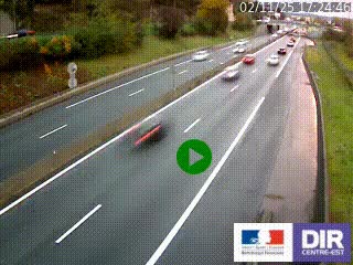 <h2>Caméra autoroutière sur l'A47 à hauteur de Givors, a proximité de Lyon. La webcam est orientée vers Lyon</h2>