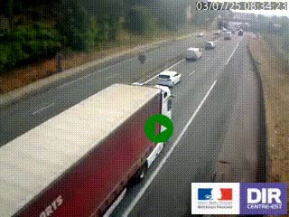 <h2>Caméra autoroutière sur l'A47 à hauteur de Givors, a proximité de Lyon. La webcam est orientée vers Lyon</h2>
