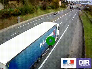 <h2>Caméra autoroutière sur l'A47 à hauteur de Givors, a proximité de Lyon. La webcam est orientée vers Lyon</h2>