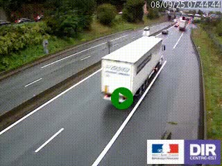 <h2>Caméra autoroutière sur l'A47 à hauteur de Givors, a proximité de Lyon. La webcam est orientée vers Lyon</h2>