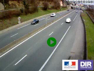 <h2>Caméra autoroutière sur l'A47 à hauteur de Givors, a proximité de Lyon. La webcam est orientée vers Lyon</h2>