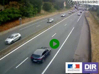 <h2>Caméra autoroutière sur l'A47 à hauteur de Givors, a proximité de Lyon. La webcam est orientée vers Lyon</h2>