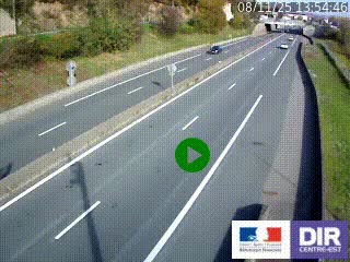 <h2>Caméra autoroutière sur l'A47 à hauteur de Givors, a proximité de Lyon. La webcam est orientée vers Lyon</h2>
