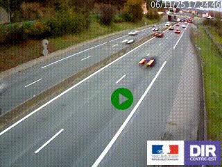 <h2>Caméra autoroutière sur l'A47 à hauteur de Givors, a proximité de Lyon. La webcam est orientée vers Lyon</h2>