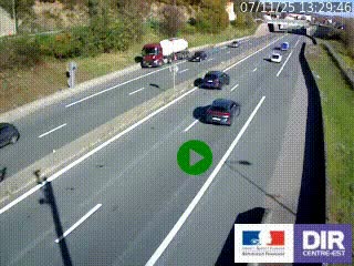 <h2>Caméra autoroutière sur l'A47 à hauteur de Givors, a proximité de Lyon. La webcam est orientée vers Lyon</h2>