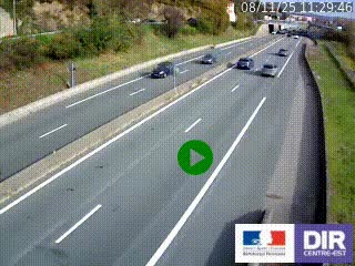 <h2>Caméra autoroutière sur l'A47 à hauteur de Givors, a proximité de Lyon. La webcam est orientée vers Lyon</h2>