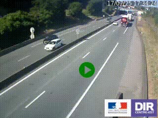 <h2>Caméra autoroutière sur l'A47 à hauteur de Givors, a proximité de Lyon. La webcam est orientée vers Lyon</h2>