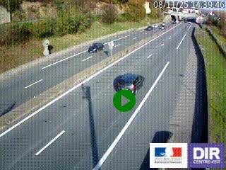 <h2>Caméra autoroutière sur l'A47 à hauteur de Givors, a proximité de Lyon. La webcam est orientée vers Lyon</h2>