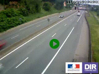 <h2>Caméra autoroutière sur l'A47 à hauteur de Givors, a proximité de Lyon. La webcam est orientée vers Lyon</h2>