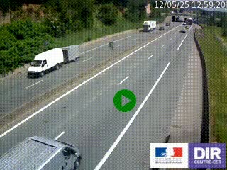 <h2>Caméra autoroutière sur l'A47 à hauteur de Givors, a proximité de Lyon. La webcam est orientée vers Lyon</h2>