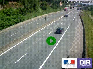 <h2>Caméra autoroutière sur l'A47 à hauteur de Givors, a proximité de Lyon. La webcam est orientée vers Lyon</h2>