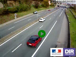 <h2>Caméra autoroutière sur l'A47 à hauteur de Givors, a proximité de Lyon. La webcam est orientée vers Lyon</h2>