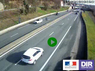 <h2>Caméra autoroutière sur l'A47 à hauteur de Givors, a proximité de Lyon. La webcam est orientée vers Lyon</h2>