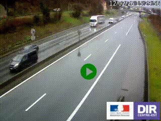 <h2>Caméra autoroutière sur l'A47 à hauteur de Givors, a proximité de Lyon. La webcam est orientée vers Lyon</h2>