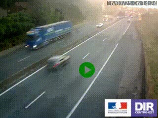 <h2>Caméra autoroutière sur l'A47 à hauteur de Givors, a proximité de Lyon. La webcam est orientée vers Lyon</h2>