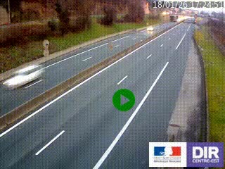 <h2>Caméra autoroutière sur l'A47 à hauteur de Givors, a proximité de Lyon. La webcam est orientée vers Lyon</h2>
