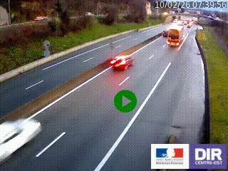 <h2>Caméra autoroutière sur l'A47 à hauteur de Givors, a proximité de Lyon. La webcam est orientée vers Lyon</h2>