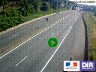 <h2>Caméra autoroutière sur l'A47 à hauteur de Givors, a proximité de Lyon. La webcam est orientée vers Lyon</h2>