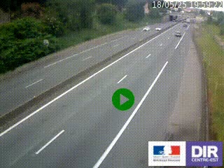 <h2>Caméra autoroutière sur l'A47 à hauteur de Givors, a proximité de Lyon. La webcam est orientée vers Lyon</h2>