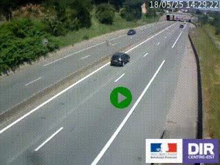 <h2>Caméra autoroutière sur l'A47 à hauteur de Givors, a proximité de Lyon. La webcam est orientée vers Lyon</h2>