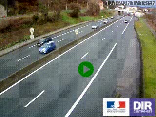 <h2>Caméra autoroutière sur l'A47 à hauteur de Givors, a proximité de Lyon. La webcam est orientée vers Lyon</h2>
