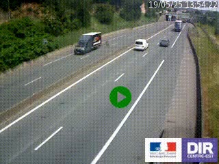 <h2>Caméra autoroutière sur l'A47 à hauteur de Givors, a proximité de Lyon. La webcam est orientée vers Lyon</h2>