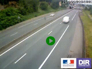 <h2>Caméra autoroutière sur l'A47 à hauteur de Givors, a proximité de Lyon. La webcam est orientée vers Lyon</h2>