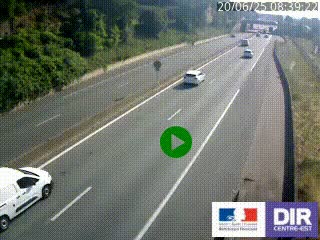 <h2>Caméra autoroutière sur l'A47 à hauteur de Givors, a proximité de Lyon. La webcam est orientée vers Lyon</h2>