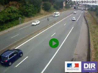 <h2>Caméra autoroutière sur l'A47 à hauteur de Givors, a proximité de Lyon. La webcam est orientée vers Lyon</h2>