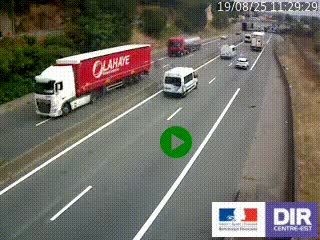 <h2>Caméra autoroutière sur l'A47 à hauteur de Givors, a proximité de Lyon. La webcam est orientée vers Lyon</h2>