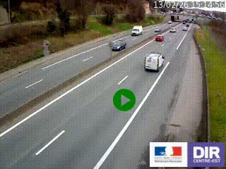 <h2>Caméra autoroutière sur l'A47 à hauteur de Givors, a proximité de Lyon. La webcam est orientée vers Lyon</h2>