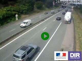 <h2>Caméra autoroutière sur l'A47 à hauteur de Givors, a proximité de Lyon. La webcam est orientée vers Lyon</h2>