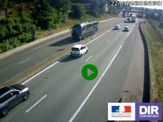 <h2>Caméra autoroutière sur l'A47 à hauteur de Givors, a proximité de Lyon. La webcam est orientée vers Lyon</h2>