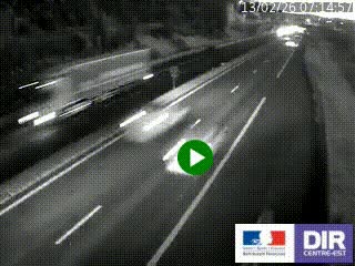 <h2>Caméra autoroutière sur l'A47 à hauteur de Givors, a proximité de Lyon. La webcam est orientée vers Lyon</h2>