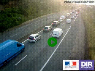 <h2>Caméra autoroutière sur l'A47 à hauteur de Givors, a proximité de Lyon. La webcam est orientée vers Lyon</h2>