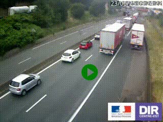 <h2>Caméra autoroutière sur l'A47 à hauteur de Givors, a proximité de Lyon. La webcam est orientée vers Lyon</h2>