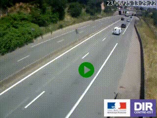 <h2>Caméra autoroutière sur l'A47 à hauteur de Givors, a proximité de Lyon. La webcam est orientée vers Lyon</h2>