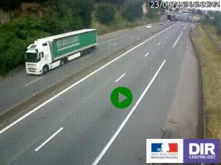 <h2>Caméra autoroutière sur l'A47 à hauteur de Givors, a proximité de Lyon. La webcam est orientée vers Lyon</h2>