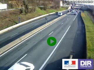 <h2>Caméra autoroutière sur l'A47 à hauteur de Givors, a proximité de Lyon. La webcam est orientée vers Lyon</h2>