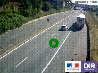 <h2>Caméra autoroutière sur l'A47 à hauteur de Givors, a proximité de Lyon. La webcam est orientée vers Lyon</h2>